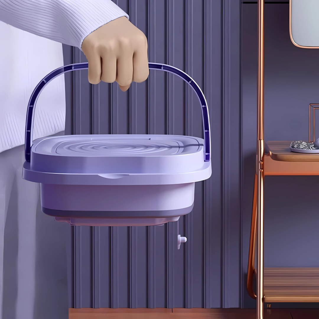 Foldable Mini Washing Machine – Portable and Ideal for Underwear