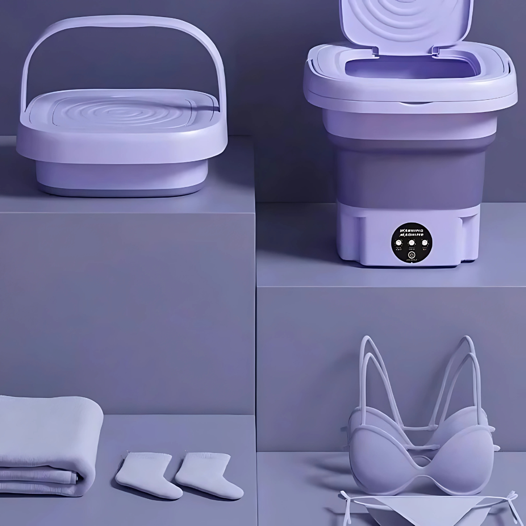 Foldable Mini Washing Machine – Portable and Ideal for Underwear